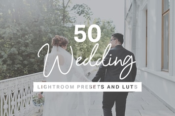 50 Wedding Lightroom Mobile & Desktop Presets
