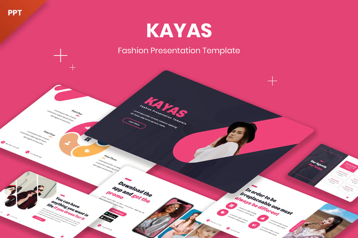 Kayas Fashion PowerPoint Templates
