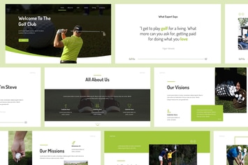 Golfie - Golf Powerpoint Presentation