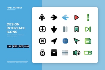 Interface Icon - 5 styles