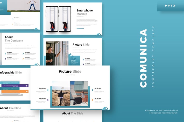 Comunica - Powerpoint Template