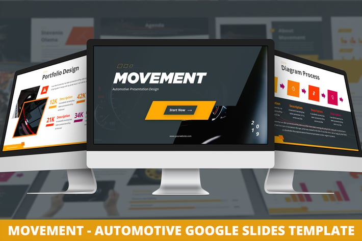 Movement - Automotive Google Slides Template