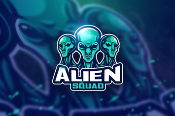 Alien green - Mascot & Esport Logo