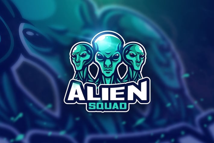 Alien green - Mascot & Esport Logo