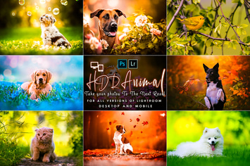  PRO HDR Animal Lightroom Presets 