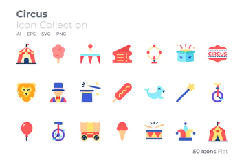 Circus Color Icon