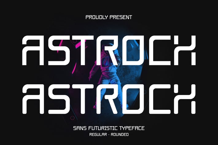 Astroch - Sans Futuristic Font