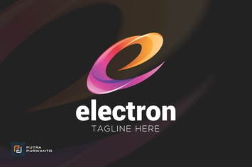 Electron / Letter E - Logo Template