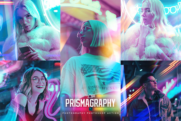 Prismagraphy Photoshop Action