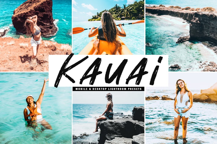 Kauai Mobile & Desktop Lightroom Presets