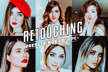 Skin Retouch Preset Lightroom Mobile and PC 