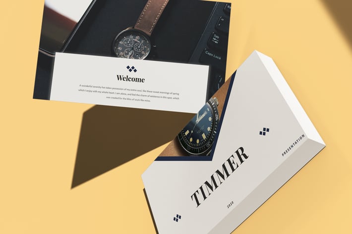 Timmer - Watch Template Keynote Template