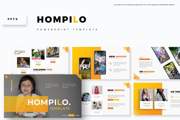 Hompilo - Powerpoint Template