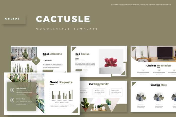 Castusle - Google Slides Template