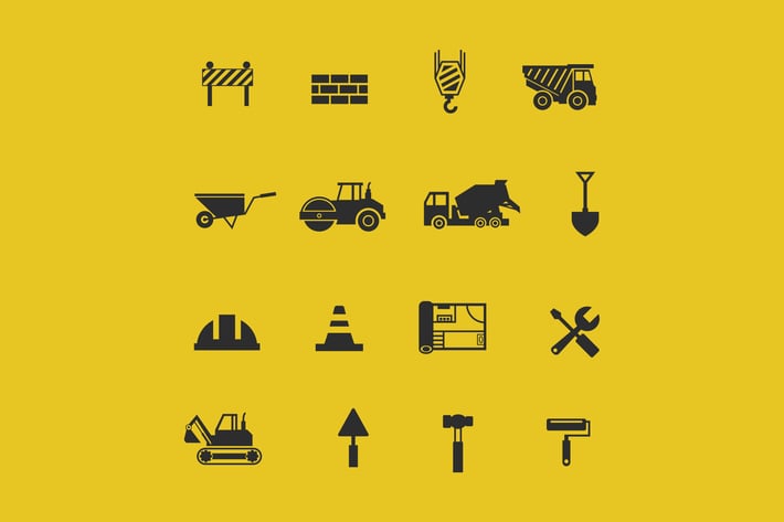 16 Construction Icons