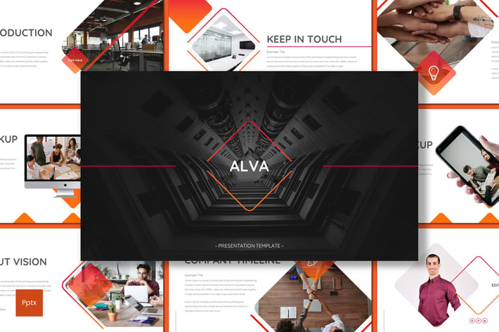 Alva - Business Powerpoint Template