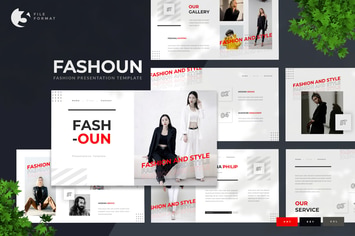 Fashoun - Fashion Presentation Template