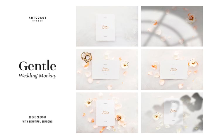 Gentle Wedding Mockup