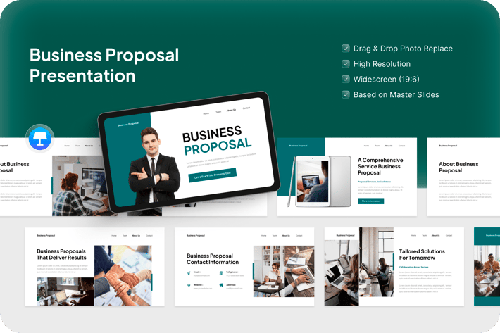 Business Proposal Presentation Keynote