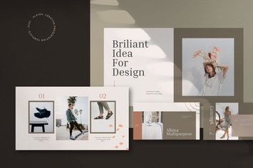 Albina - Keynote Creative Agency Lookbook Fashion