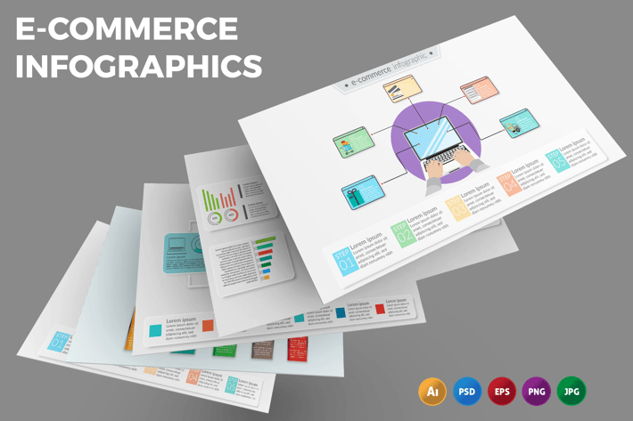 E Commerce – Infographics Design