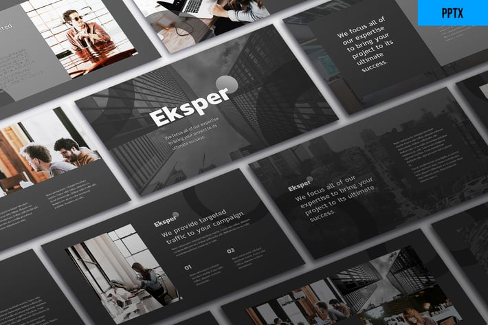 Eksper - Modern Business Powerpoint Template