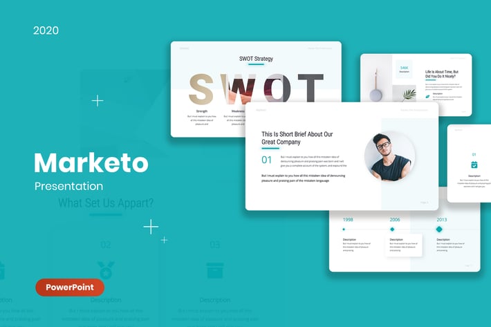 Marketo - Marketing PowerPoint Template