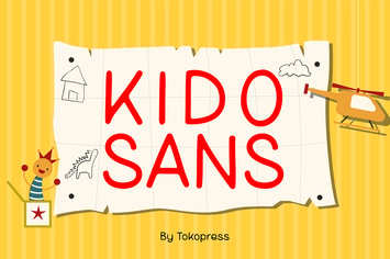 Kids Font - Kidosans