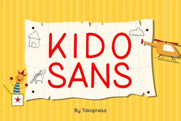 Kids Font - Kidosans