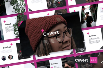 COVERT - Company Profile Powerpoint Template