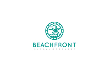 Beach Front Logo