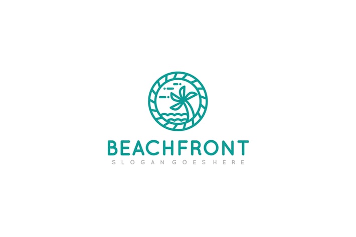 Beach Front Logo
