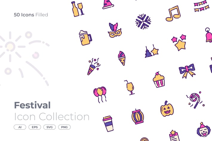Festival Filled Icon
