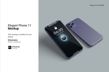 Elegant Phone 11 Mockup
