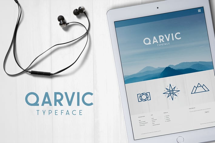 QARVIC Typeface