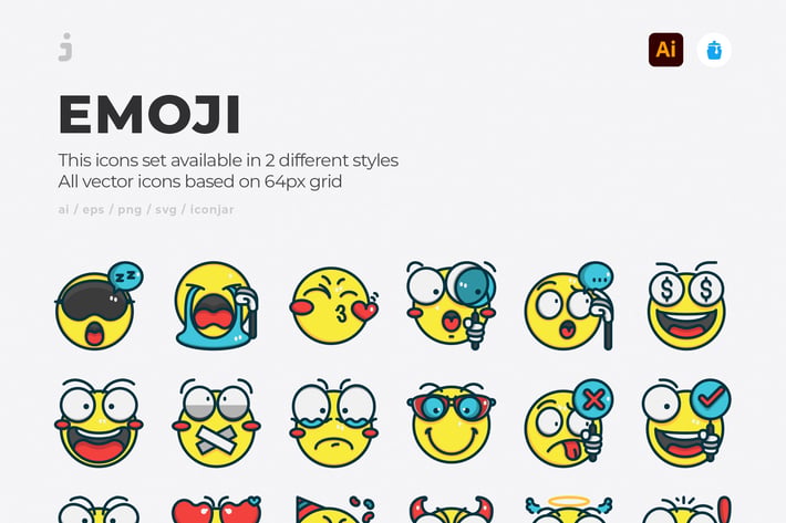 30 Emoji Icons
