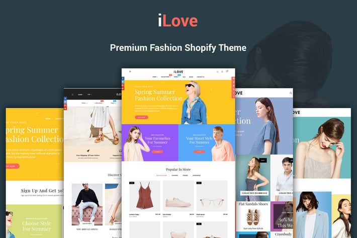 iLove - Highly Creative Responsive Shopify Theme