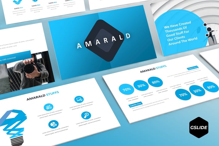 Amarald -  Google Slides Template