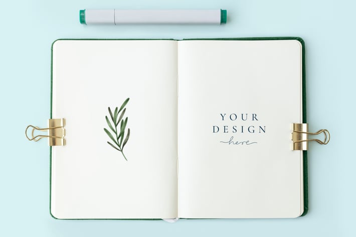 Blank Notebook Page Template