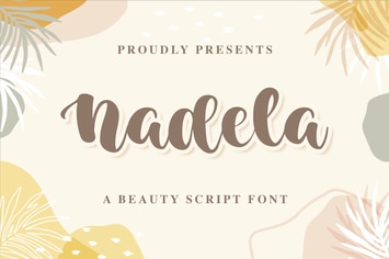 Nadela a Beauty Calligraphy Script Font