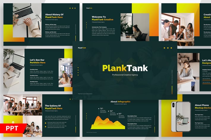PlankTank Creative - Powerpoint