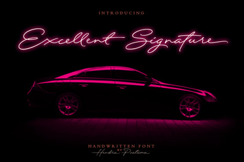 Excellent Signature Font