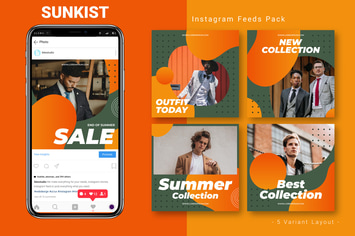 Sunkist - Instagram Feed Pack
