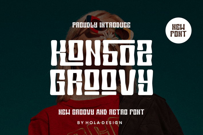 Konsoz Groovy - Groovy & Retro Font