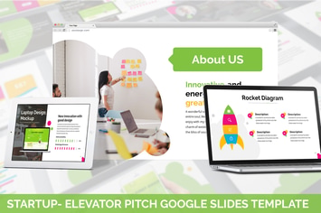 Startup - Elevator Pitch Google Slides Template