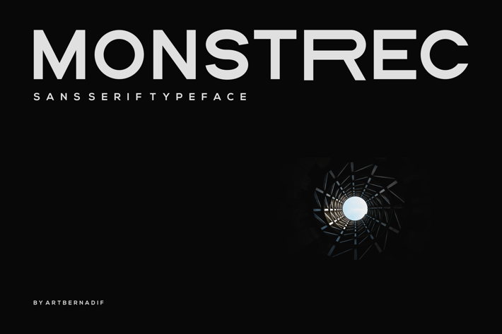 Monstrec - Sans Serif Typeface