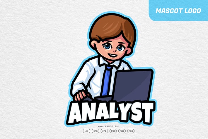 Office Analyst Business Logo