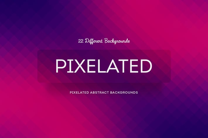 Pixelated Abstract Backgrounds