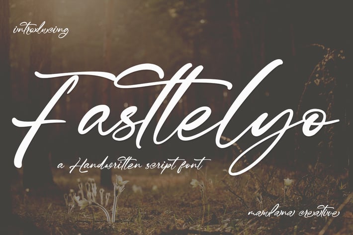 Fasttelyo Signature Script Font