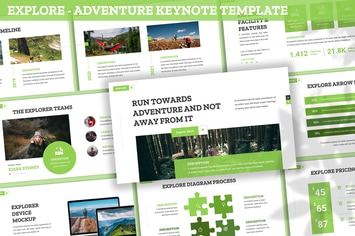 Explore - Adventure Keynote Template